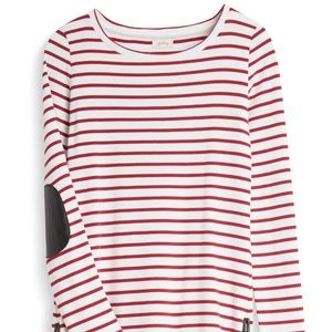 PIXLEY Greenich Striped Knit Top